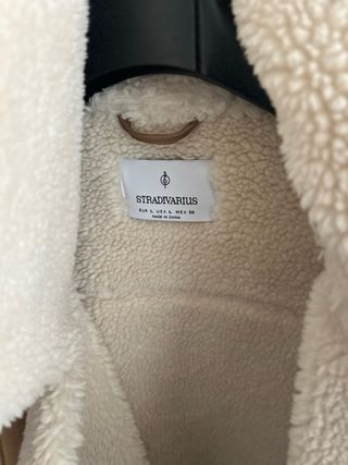 Abrigo ante forrado Stradivarius Talla L