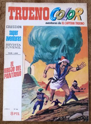 8 TEBEOS DE TRUENO COLOR PRIMERA EPOCA DE 1.970.