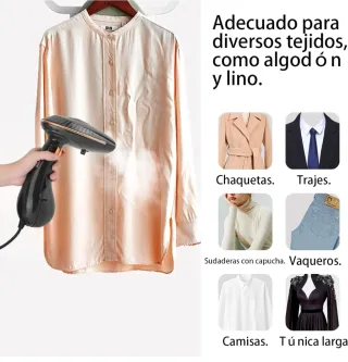 Plancha Vertical Vapor 1500W Negra