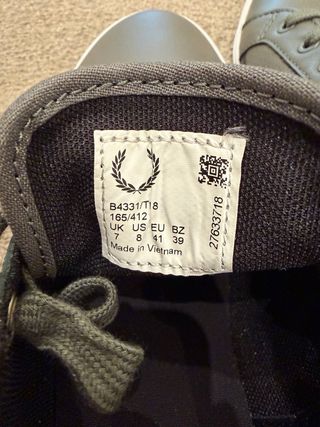 Zapatillas Fred Perry Verdes