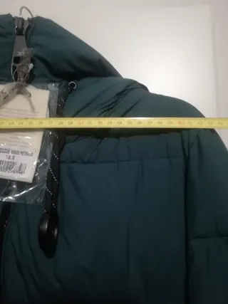 Piumino Chiara Dalba verde imbottito