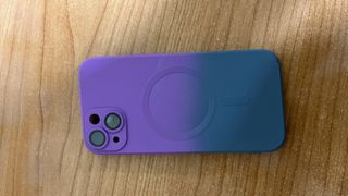 Custodia iPhone 13 Viola/Blu Sfumato