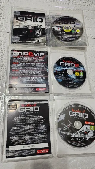 Colección Juegos GRID PS3 (PAL ESP)