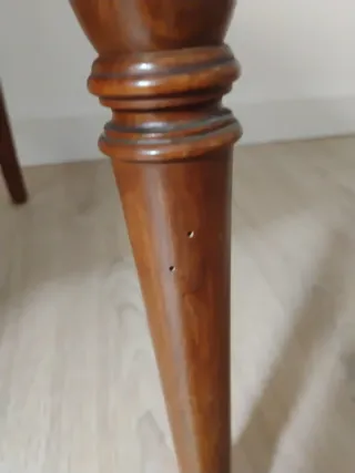 Regalo 4 Sillas de Madera y Rattan para Restaurar