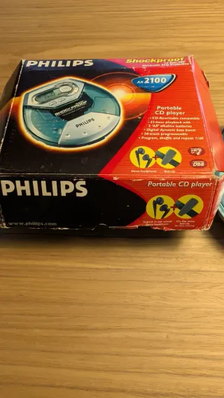 Reproductor CD Portátil Philips AX2100