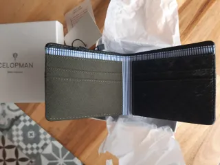 Cartera Celopman Piel Marrón