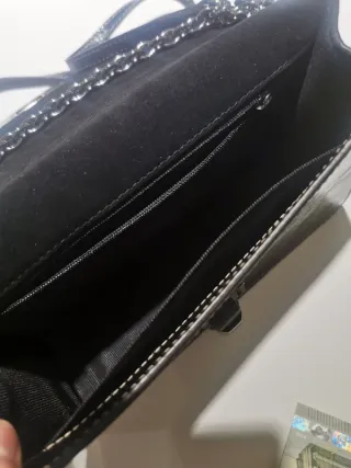 Bolso Hombro Furla Negro Piel