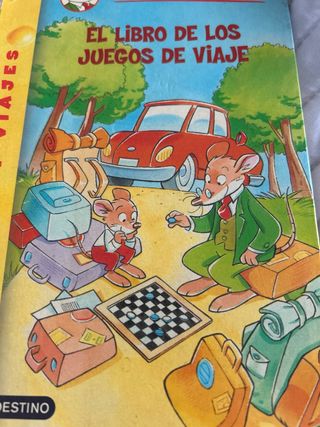 El libro de los juegos de viaje: Geronimo Stilt...