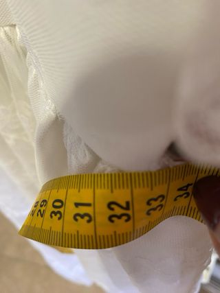 Vestido de comunión niña encaje blanco