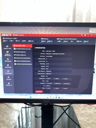 PC Gaming Ryzen 7 1700X / RX 480 4GB / 16GB RAM