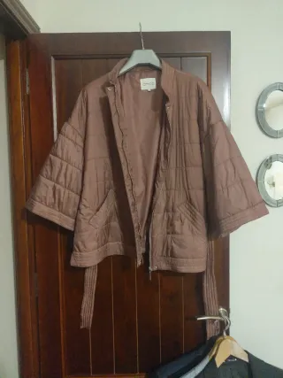 Plumas ligero mujer Rosa empolvado talla única