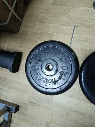 Discos de gimnasio 20kg (2 unidades)
