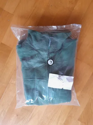 Chaqueta polar verde