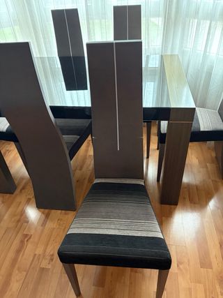 Mesa comedor con 6 sillas