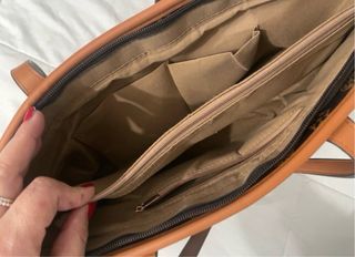 Bolso grande estampado