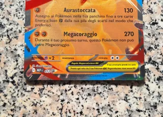 Carta Pokémon Mega Lucario EX Gigante