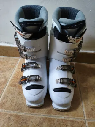 Botas de esquí Wedze blancas mujer