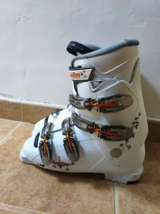 Botas de esquí Wedze blancas mujer