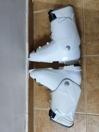 Botas de esquí Wedze blancas mujer