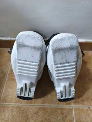 Botas de esquí Wedze blancas mujer