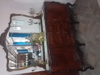 Conjunto Muebles Salón Antiguos Madera