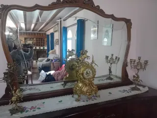 Conjunto Muebles Salón Antiguos Madera