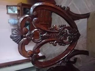 Conjunto Muebles Salón Antiguos Madera