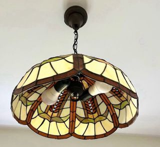 Lampada da Soffitto a Sospensione Stile Tiffany