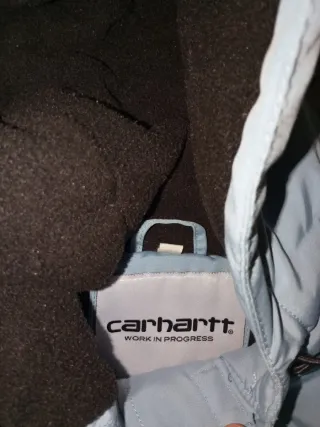 Chaqueta Carhartt capucha azul claro Talla S