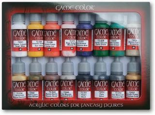Vallejo Game Color: Set 16 Pinturas Acrílicas