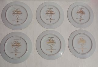 Lote 6 Piatti Bing & Grondahl Realeza Danesa