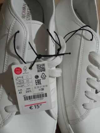 Zapatillas Blancas Talla 41