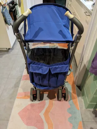 Carro Maclaren plegable con saco