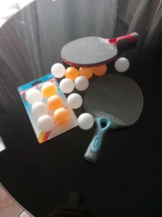 Raquetas Ping Pong y Pelotas