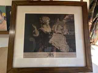 Stampa antica Duchessa di Devonshire