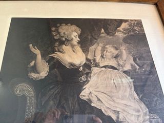 Stampa antica Duchessa di Devonshire