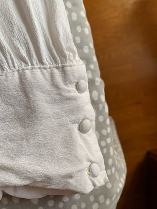 Camisa Zara Blanca Talla M