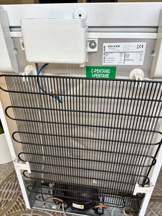 Congelador arcón SAIVOD blanco en perfecto estado