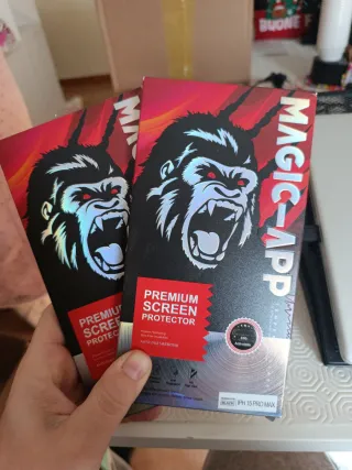 2 connfezioni Protezione Schermo iPhone 15 Pro max