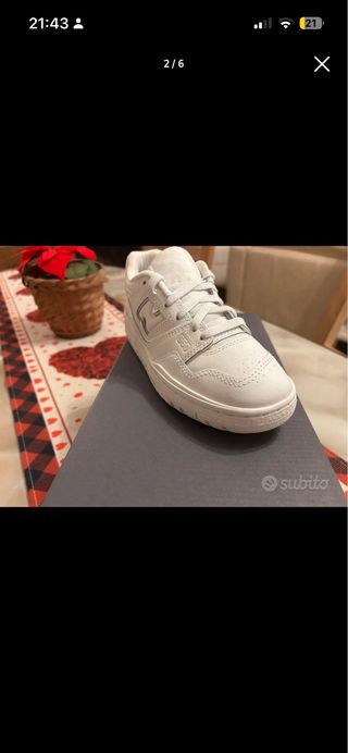 New Balance GSB550WW Bambina Tg 35.5