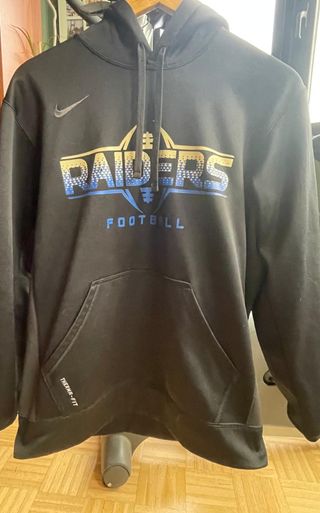 Sudadera Nike Raiders Football Negra