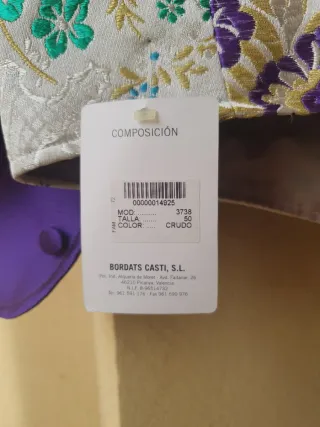 Traje de fallero completo