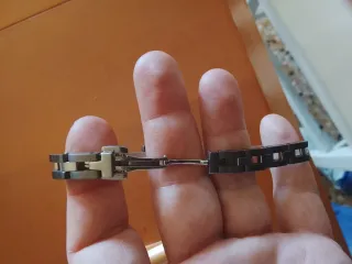 Braccialetto Uomo Argento e Grigio