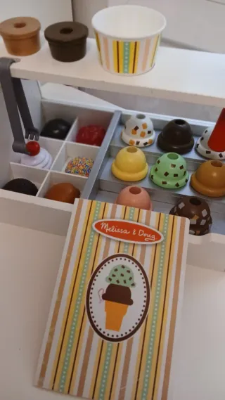 Juego de helados de madera Melissa  & Doug