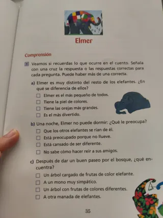 Elmer (letra Manuscrita): Letra Manuscrita