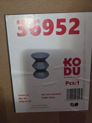 Mesilla auxiliar verde de plástico