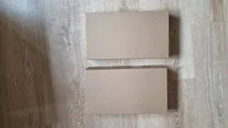 2 estanterías de madera 32x21x30 sin cajas