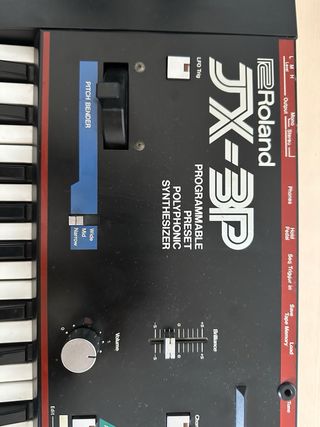 Sintetizador Roland JX-3P Analógico + DT-200