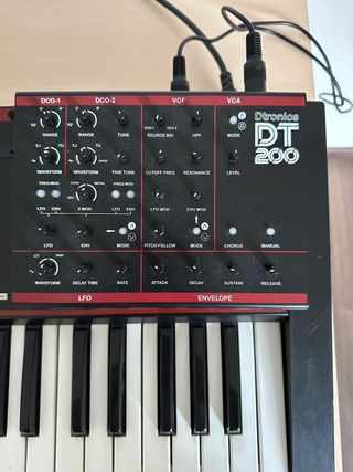 Sintetizador Roland JX-3P Analógico + DT-200