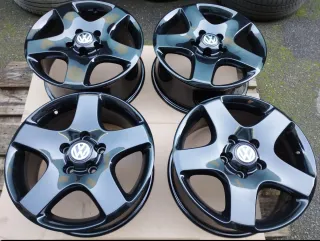 4 LLANTAS 17 VOLKSWAGEN T5 T5.1 T6 T6.1 ORIGINALES